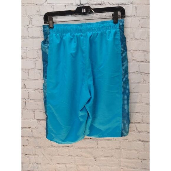 Nike Lot Of 2 Boy's Size Medium Black/Green Dri Fit & Blue Swim Athletic Shorts. - Picture 12 of 12